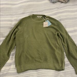 Men’s Green Crewneck Sweater